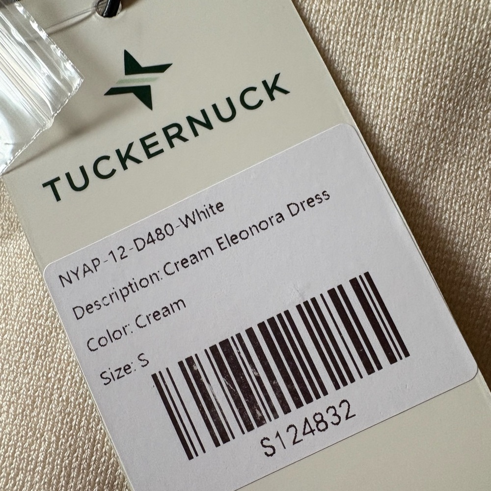 NWT Tuckernuck Cream Eleonora Mini Dress original $248 - Picture 2 of 11